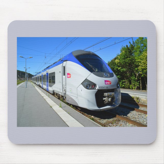 SNCF local train Mouse Pad (Front)