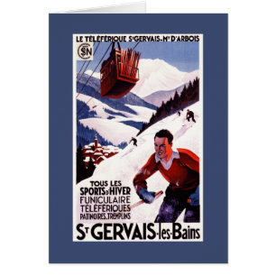 SNCF Railway Cable Car Promo Poster