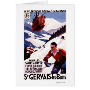 SNCF Railway Cable Car Promo Poster