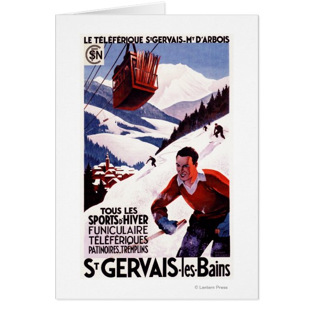 SNCF Railway Cable Car Promo Poster (Front)