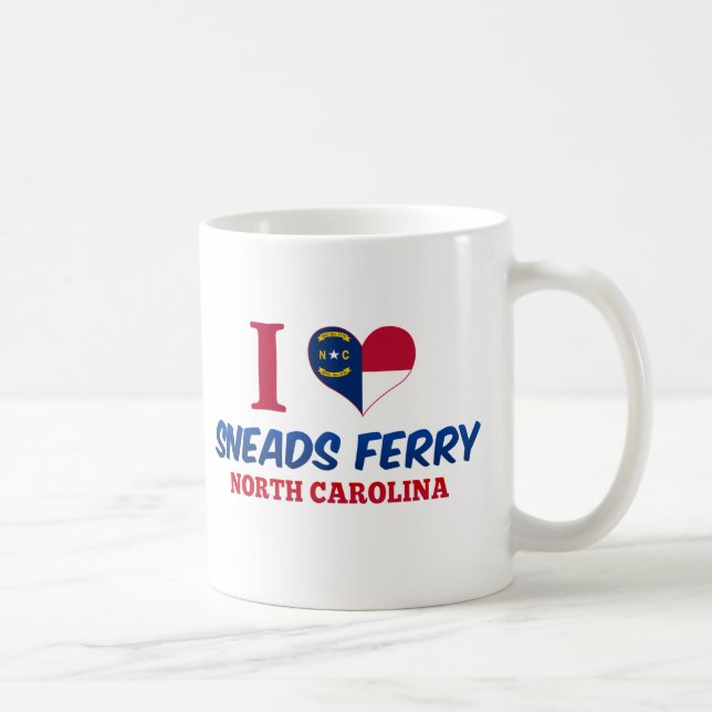 Sneads Ferry, North Carolina Coffee Mug (Right)