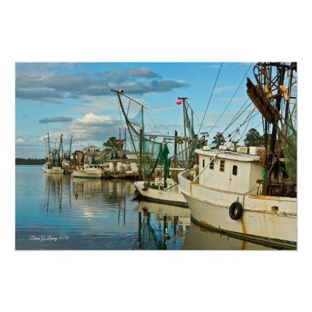Sneads Ferry Shrimpers Poster (Front)