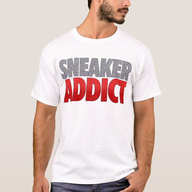 Sneaker Addict Speckled T-Shirt (Front)