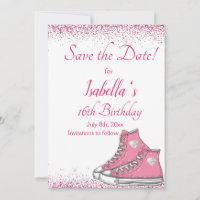 Sneaker Birthday, Glitter Sweet 16