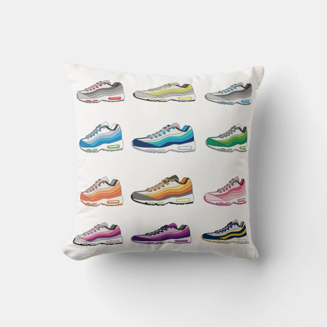 Sneaker collection illustration by miart cushion (Front)