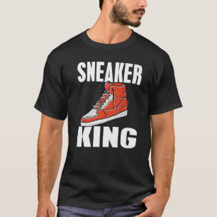 Sneaker King Cool Retro Vintage Sneaker Head Pres T-Shirt