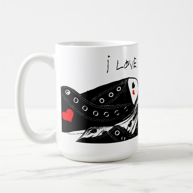 Sneaker Love Coffee Mug (Left)