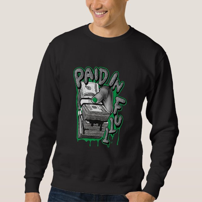 Sneaker Match Tee P I F Drip Match 3 Pine Green Te (Front)