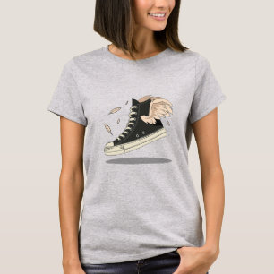 Sneaker with Wings Sneaker Head T-Shirt