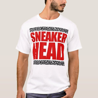 Sneakerhead Fire Red Cement T-Shirt