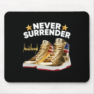 Sneakers Never Surrender Mouse Pad