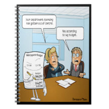 Sneaky Budget Funny Notebook