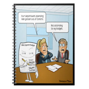 Sneaky Budget Funny Notebook