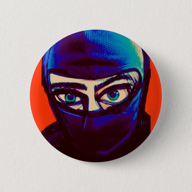 Sneaky Ninja Pin (Front)
