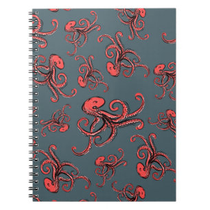 Sneaky Octopus Pattern Notebook