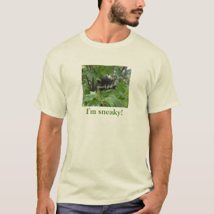 Sneaky Racoon - Men's T-Shirt
