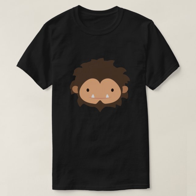 Sneaky Sasquatch Big Head Classic T-Shirt (Design Front)