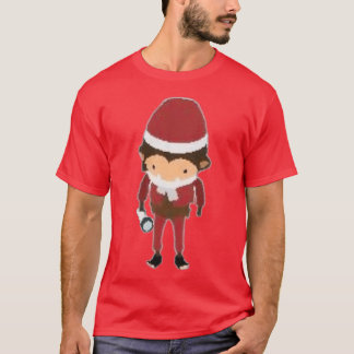 Sneaky Sasquatch Christmas Santa Sasquatch T-Shirt