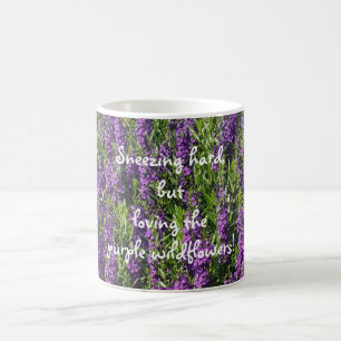 Sneezing hard! Purple Passion Classic Mug