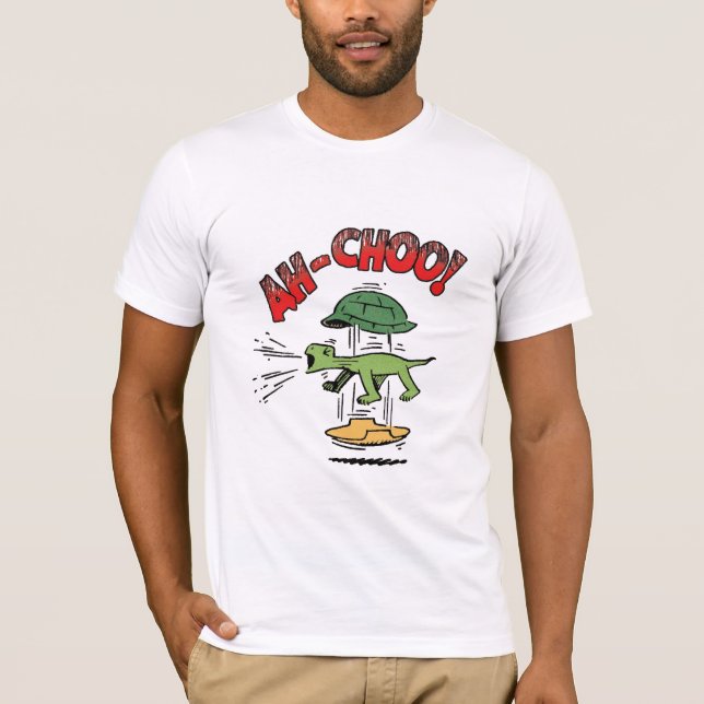 Sneezing Turtle T-Shirt (Front)