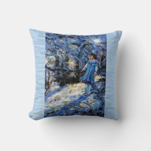 Snegurochka by Alexandra Cook Cushion