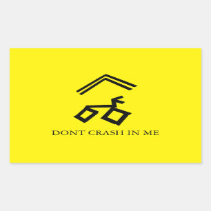 snek don't crash in me sticker