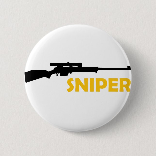 **SNIPER** 6 CM ROUND BADGE (Front)