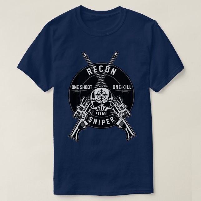 SNIPER BADGE T-Shirt (Design Front)