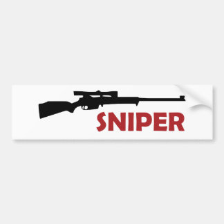 **SNIPER** BUMPER STICKER
