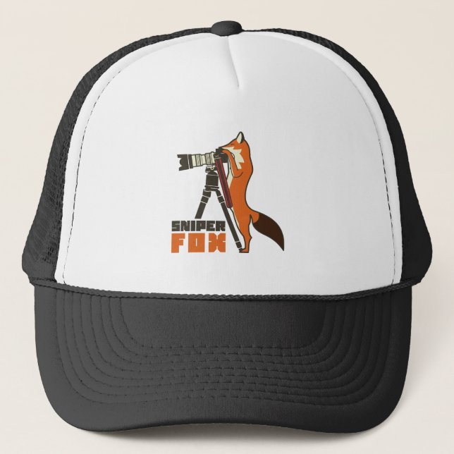 Sniper Fox Trucker Hat (Front)
