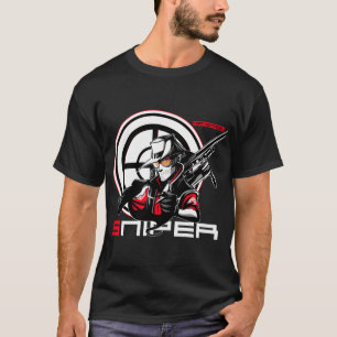 Sniper funny girl T-Shirt