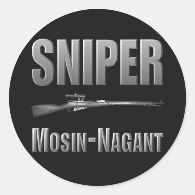 Sniper Mosin-Nagant Sticker (Front)