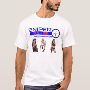 SniperBabes.com girls with guns T-Shirt