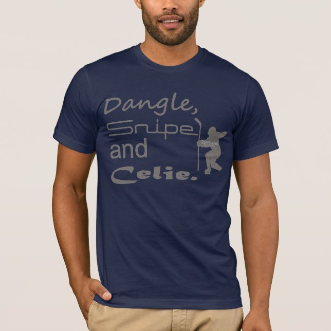 SnipeShow Dangle, Snipe and Celie T-Shirt (Front)