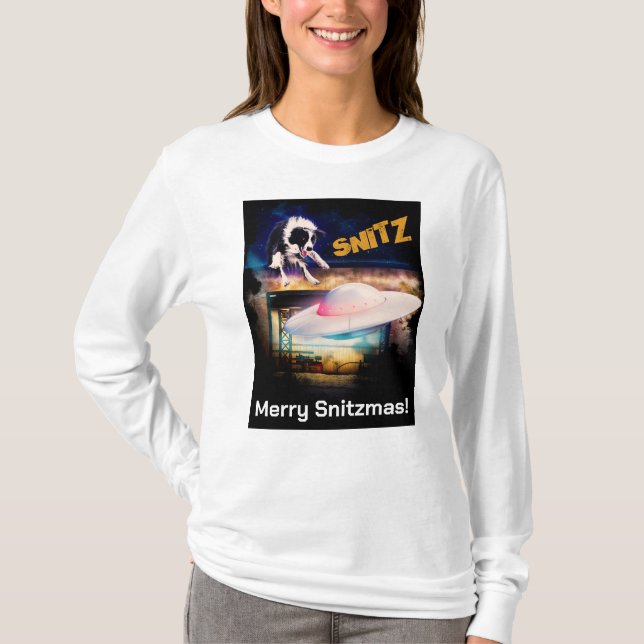 Snitz Christmas t-shirt (Front)