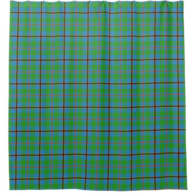 Snodgrass Tartan Shower Curtain (Front)