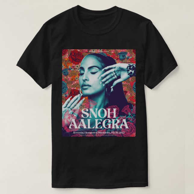Snoh Aalegra  (2) T-Shirt (Design Front)