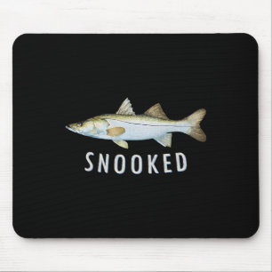 Snook Fishing Saltwater Inshore Common Snook Fish Mouse Pad