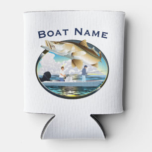 Snook Fishing Sunset  Trucker Hat Can Cooler