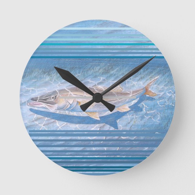 Snook Round Clock (Front)