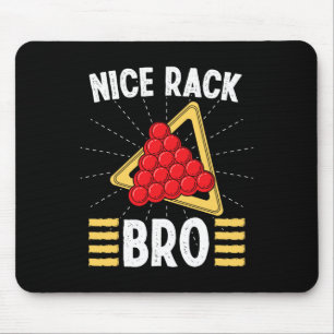Snooker Apparel For Adult Nice Rack Bro Pool Billi Mouse Pad