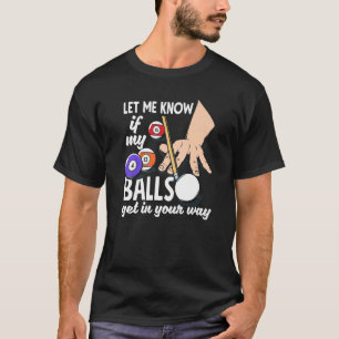 Snooker  Billiard Player T-Shirt
