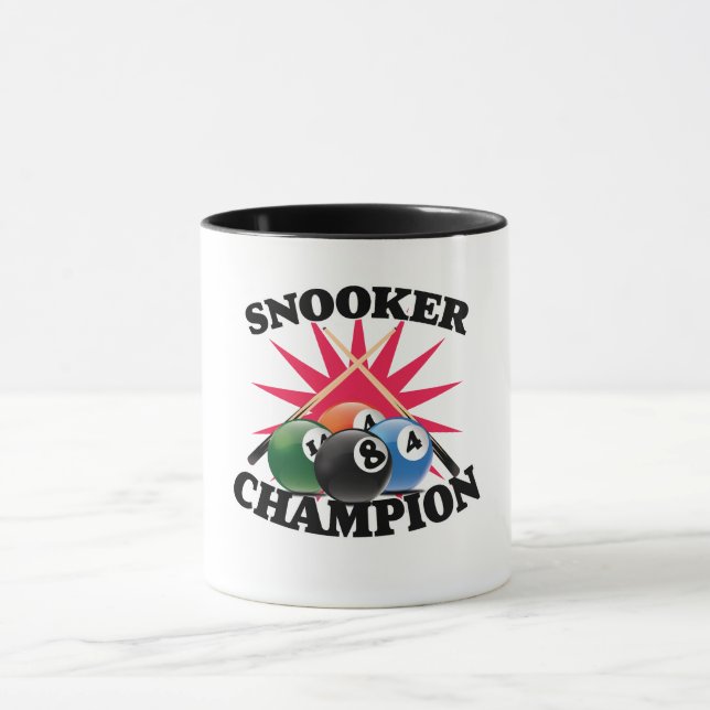 Snooker Champion  Mug (Center)