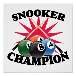 Snooker Champion  Poster