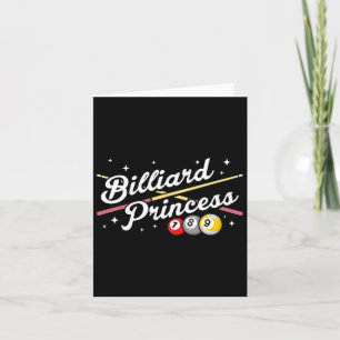 Snooker Game Billiard Princess Pool Players Billia Card