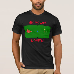 Snooker Loopy Sports Design T-Shirt