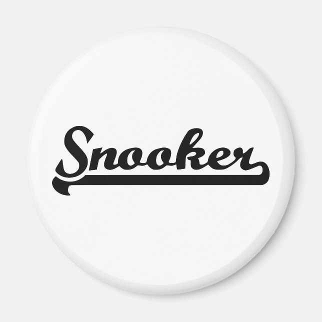 Snooker Magnet (Front)