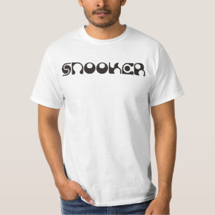 SNOOKER modern font + your ideas T-Shirt