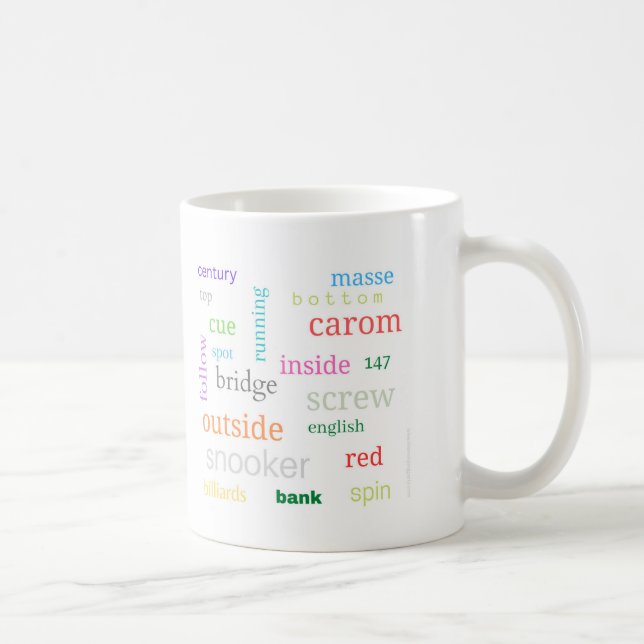 Snooker mug (Right)