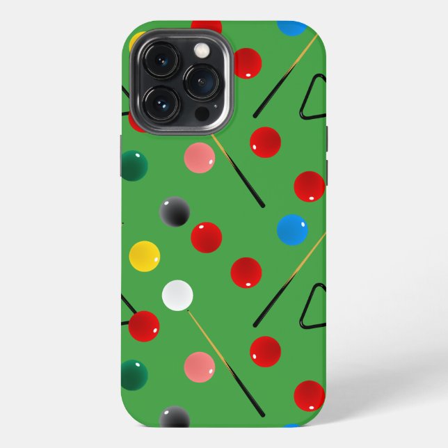 Snooker Player iPhone Case (Back)